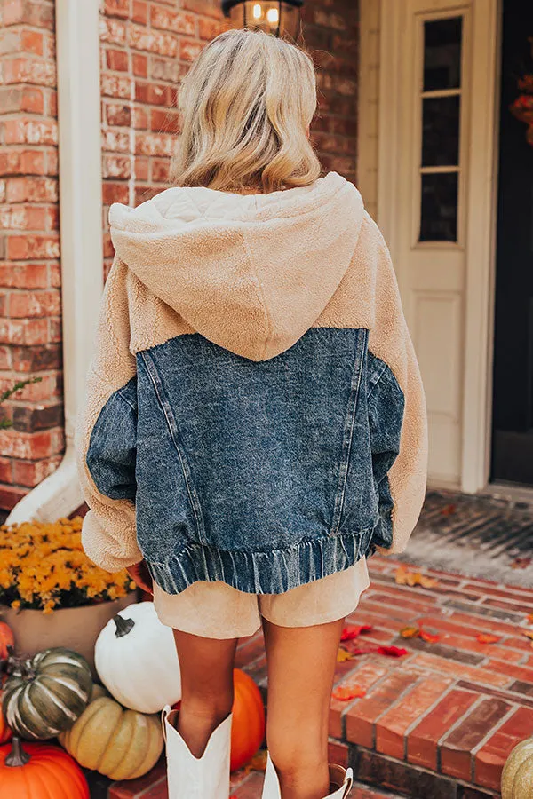 Oh So Cozy Denim Jacket