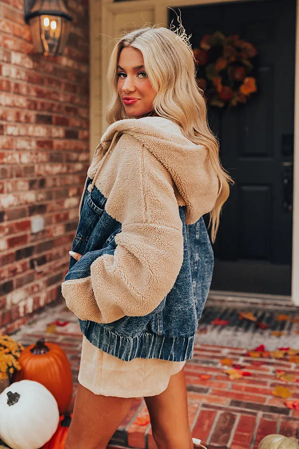 Oh So Cozy Denim Jacket