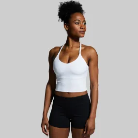 Om The Day Sports Bra 2.0 (White)