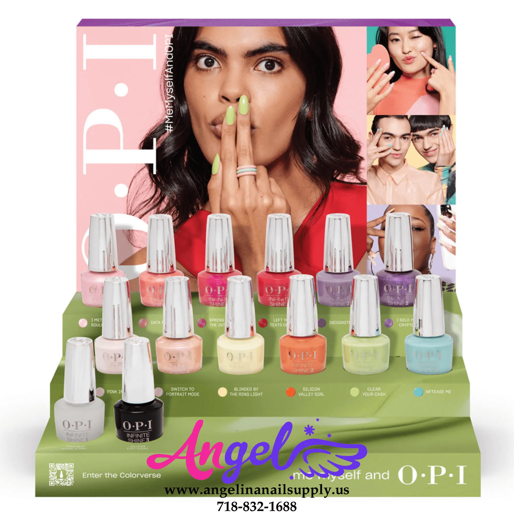 OPI Infinite Shine - Me Myself and OPI Collection 12 Colors & 1 Base Coat 1 Top Coat | Spring 2023