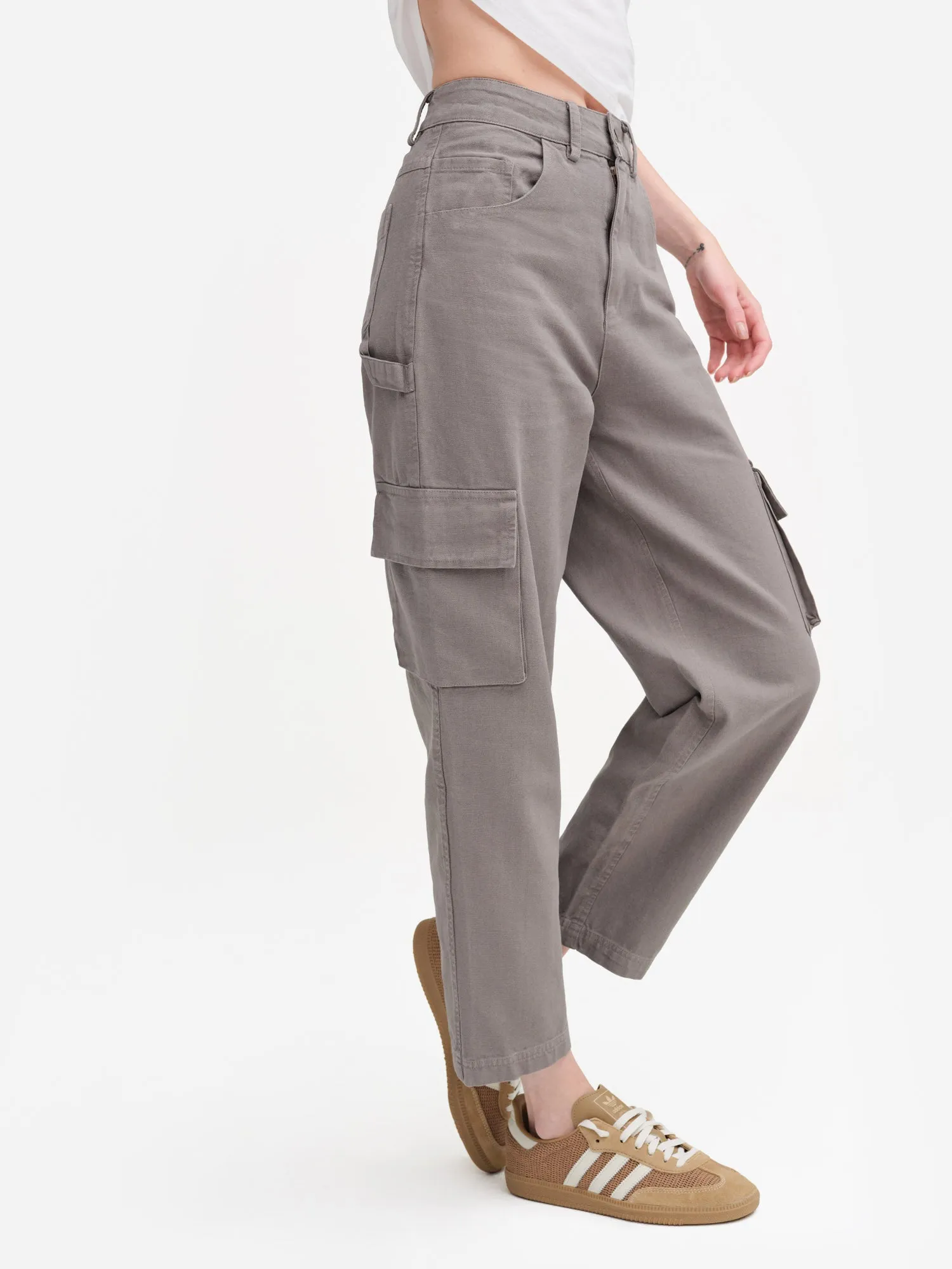 Organic Cotton Canvas Cargo Pant