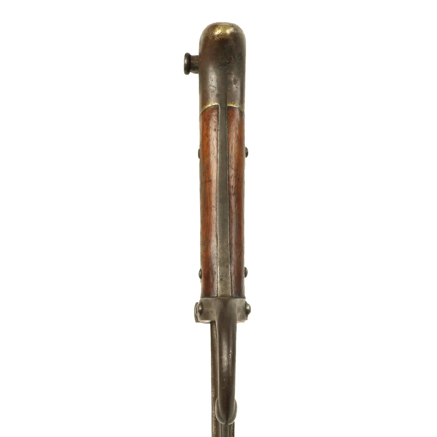 Original Austrian Peabody Martini Gras-style T-back Bayonet by Alexander Coppel with Scabbard