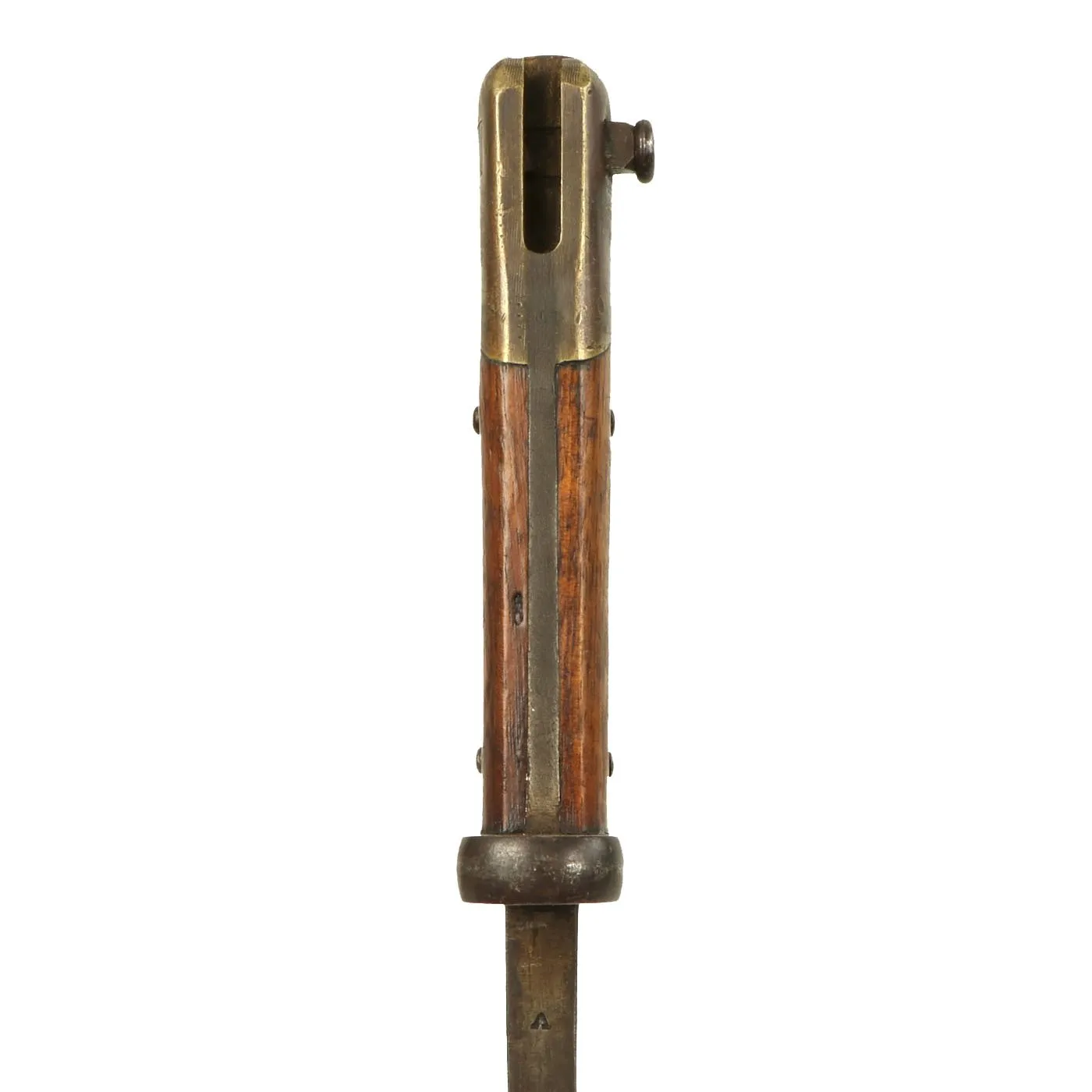 Original Austrian Peabody Martini Gras-style T-back Bayonet by Alexander Coppel with Scabbard