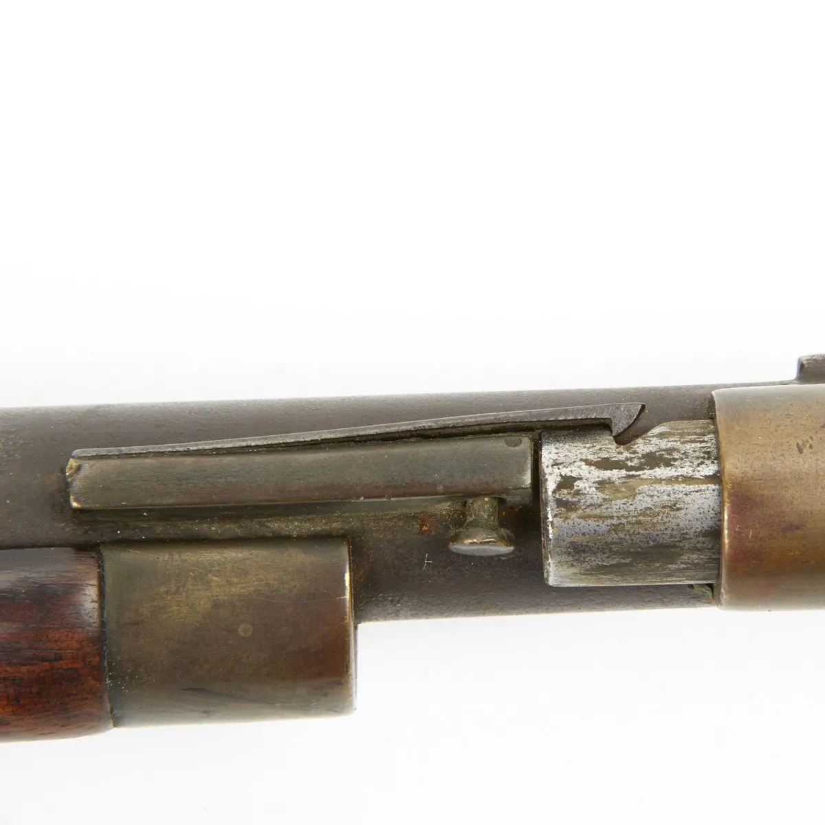 Original British Brown Bess Third Model Experimental Musket with Spear Bayonet