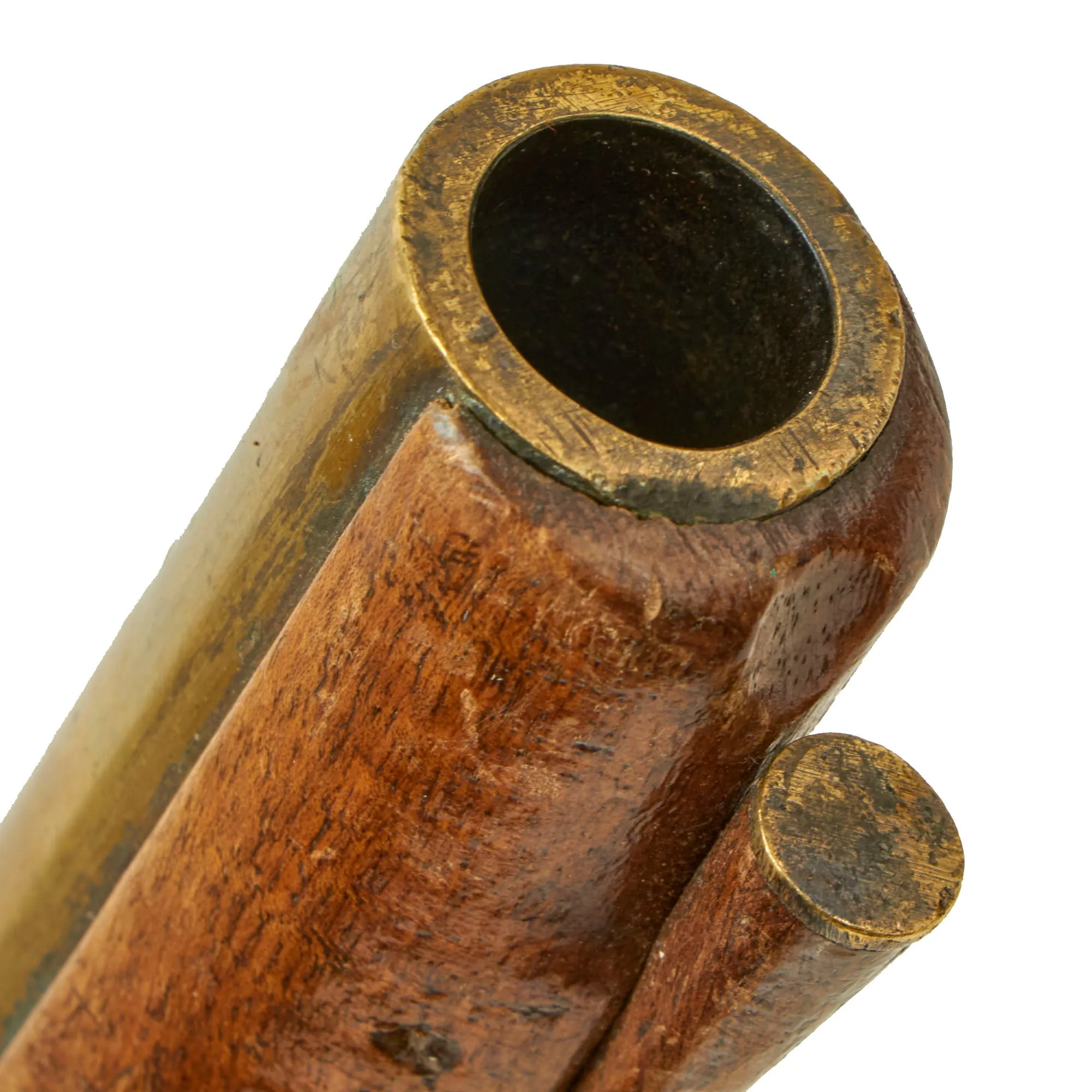 Original British North American Brass Barrel Fur-Trade Flintlock Pistol by Thomas Ketland & Co. - Circa 1813