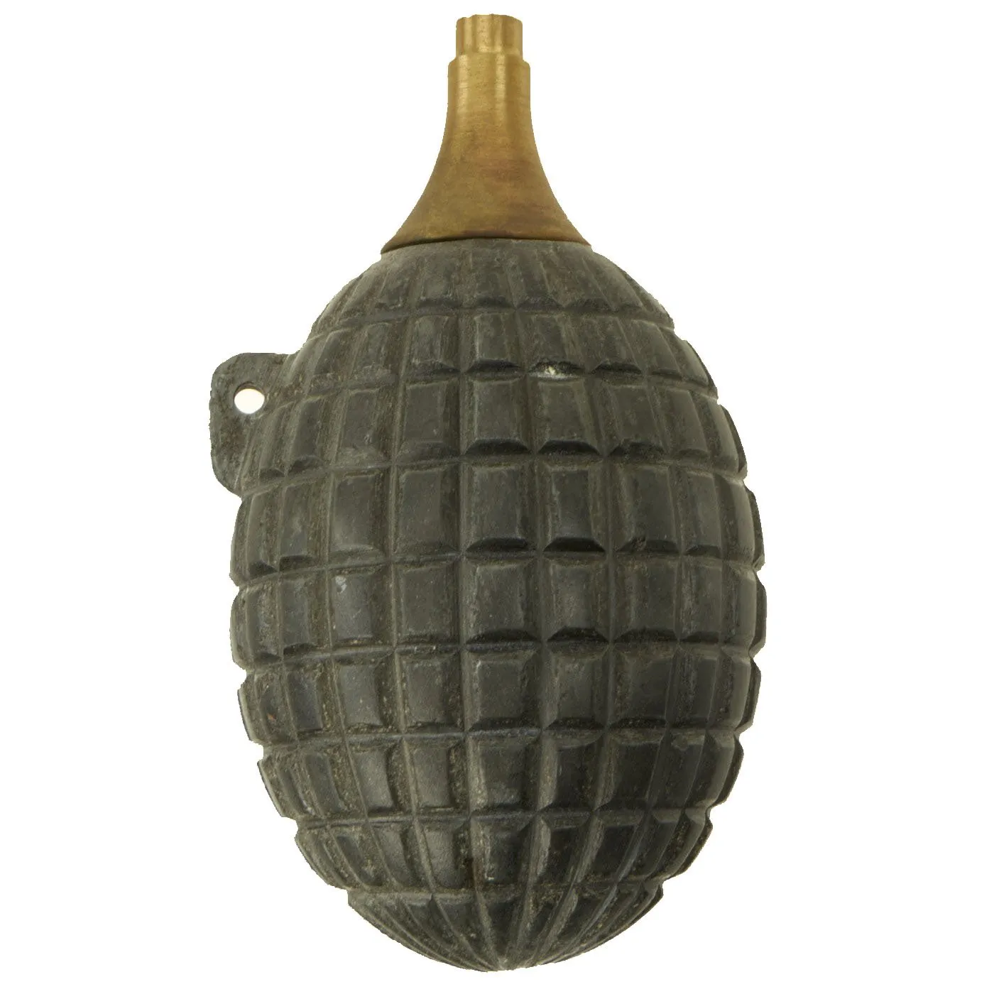 Original Rare Ottoman Turkish WWI Type 2 Infantry Fragmentation Grenade with Fuse - Inert