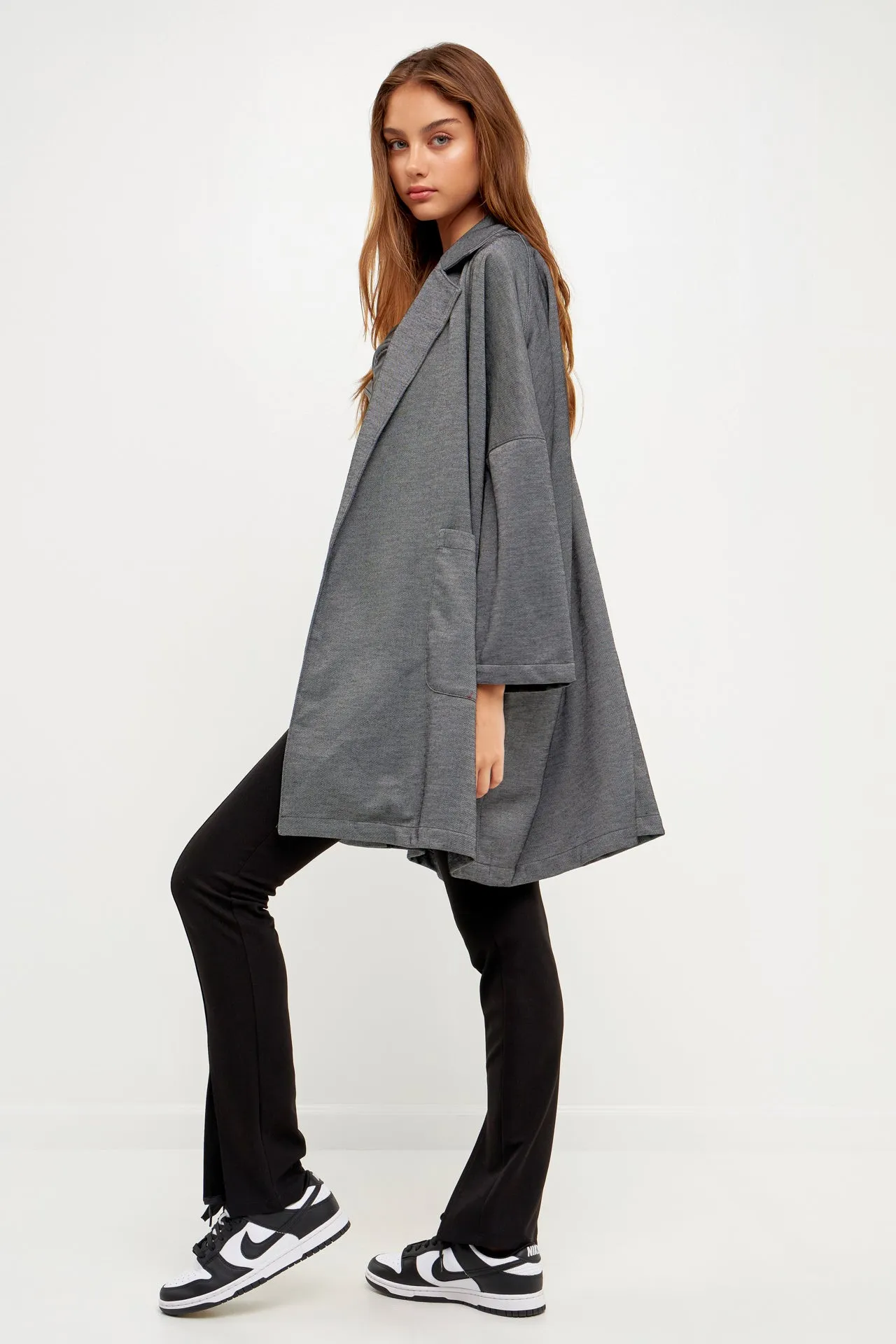 Oversized Coat with Big Pocket