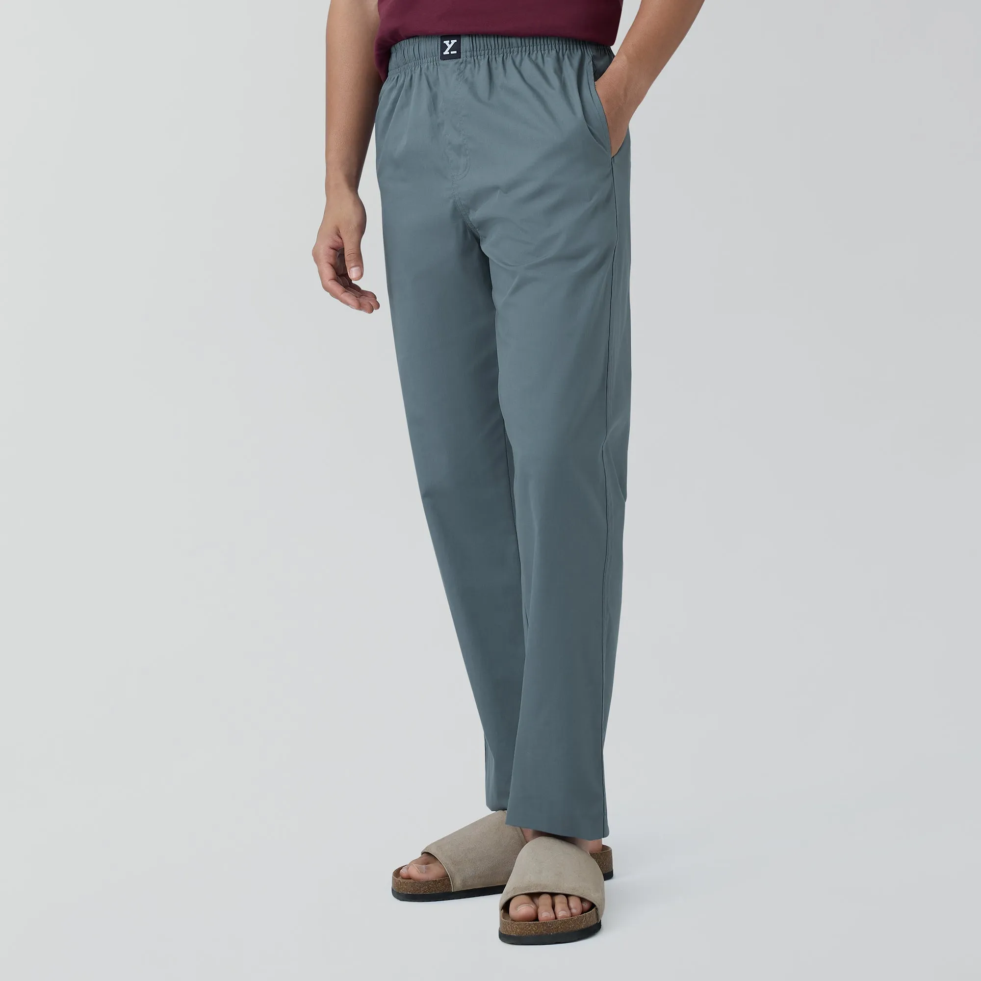 Pace Cotton Pyjamas Storm Grey