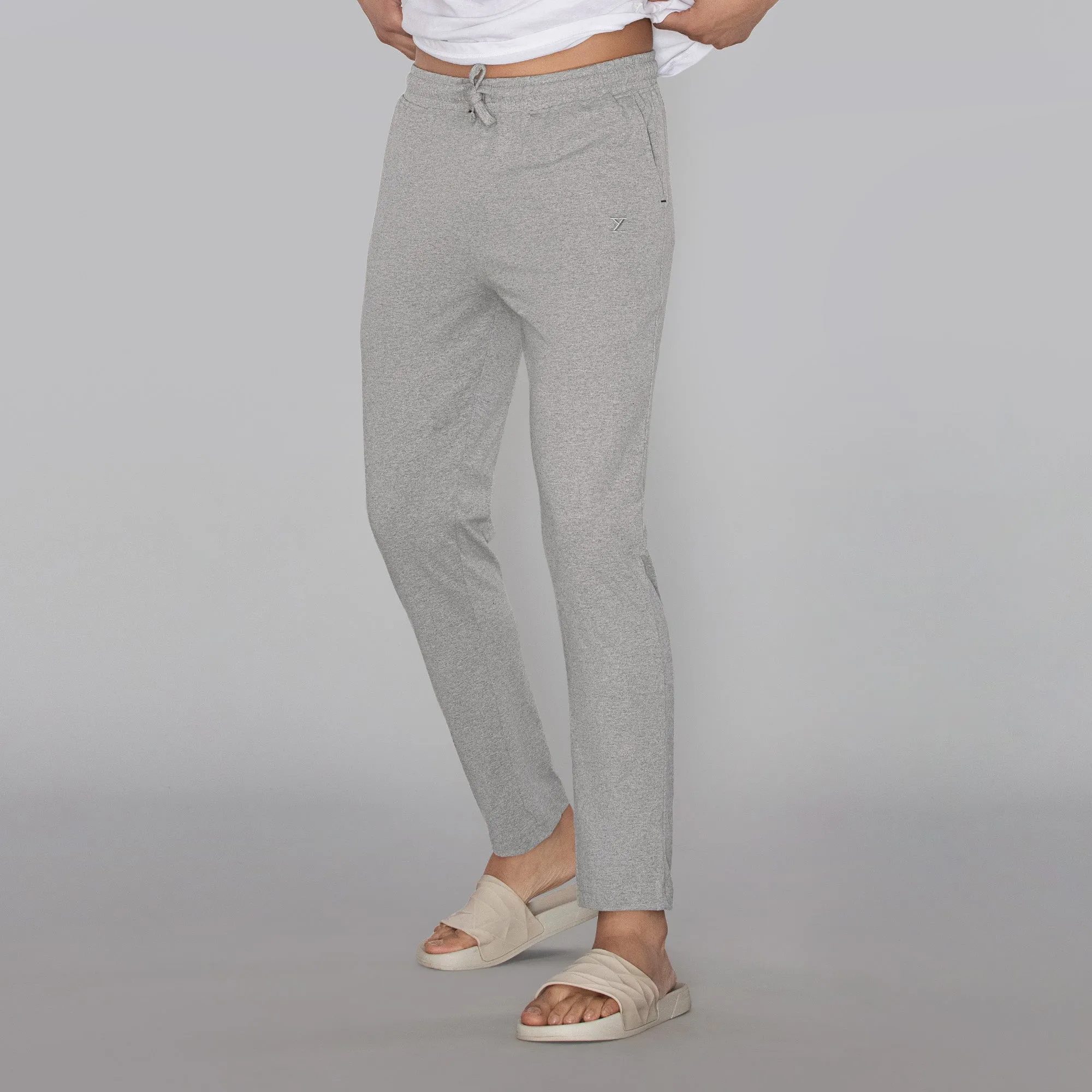 Pace Cotton Rich Track Pants Frost Grey