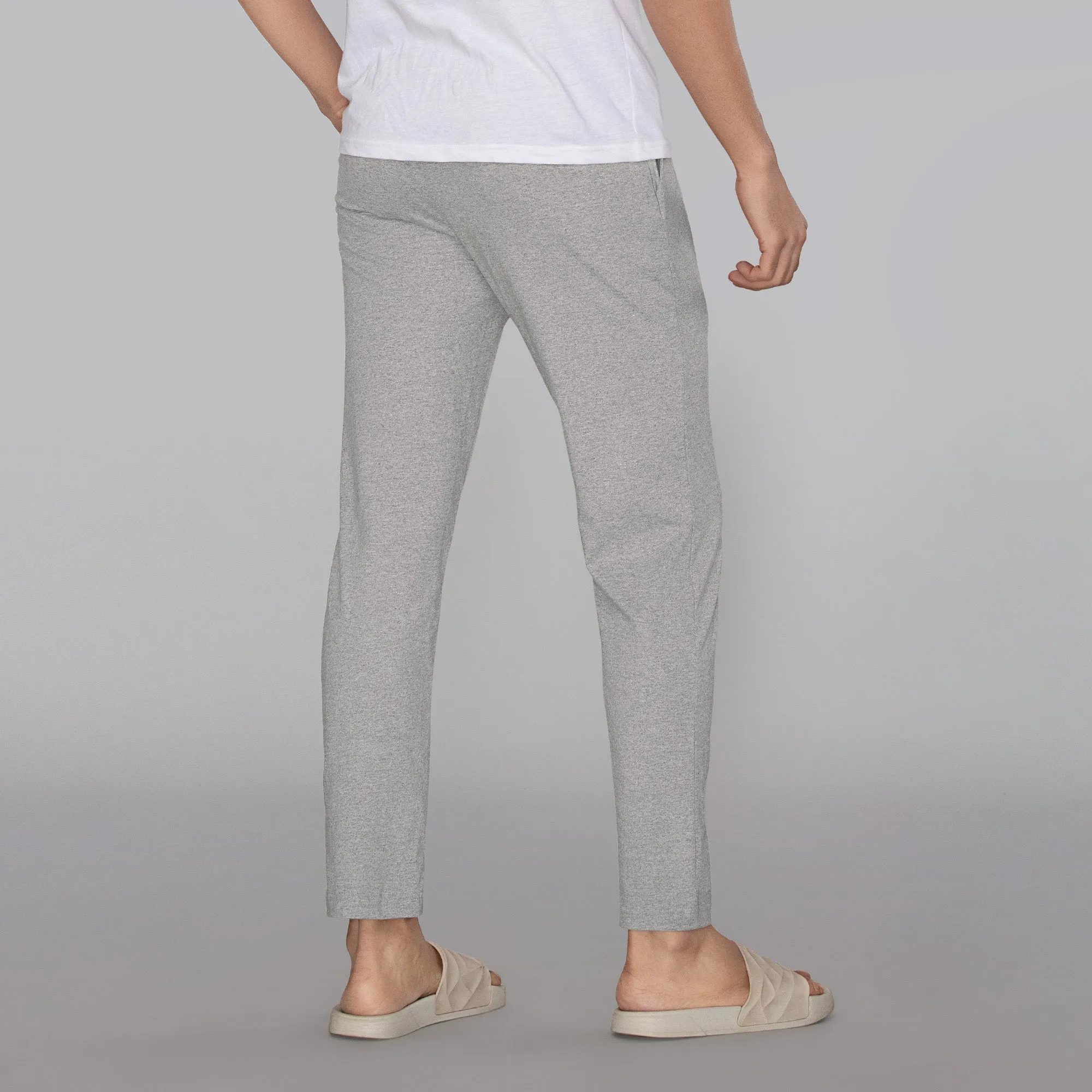 Pace Cotton Rich Track Pants Frost Grey