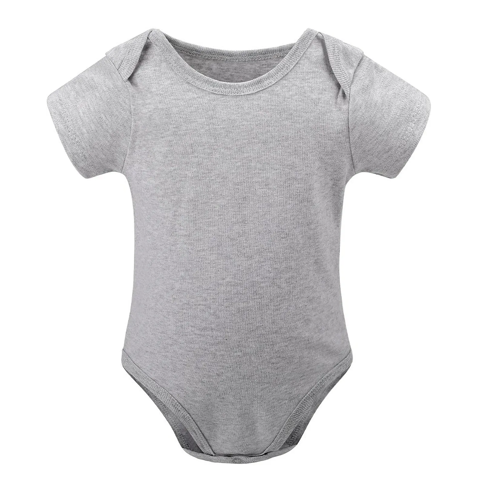 Personalize Your Own Short Sleeve Baby Romper Bodysuit