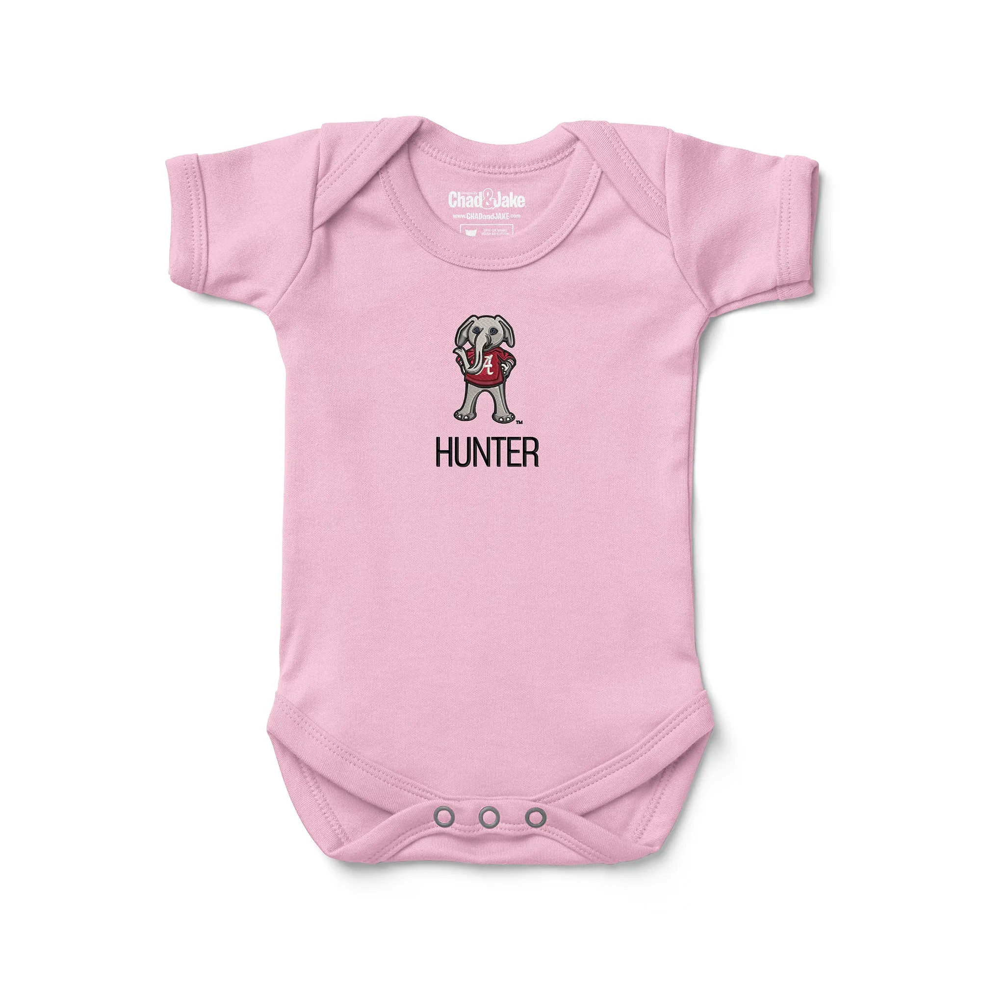 Personalized Alabama Crimson Tide Big Al Bodysuit