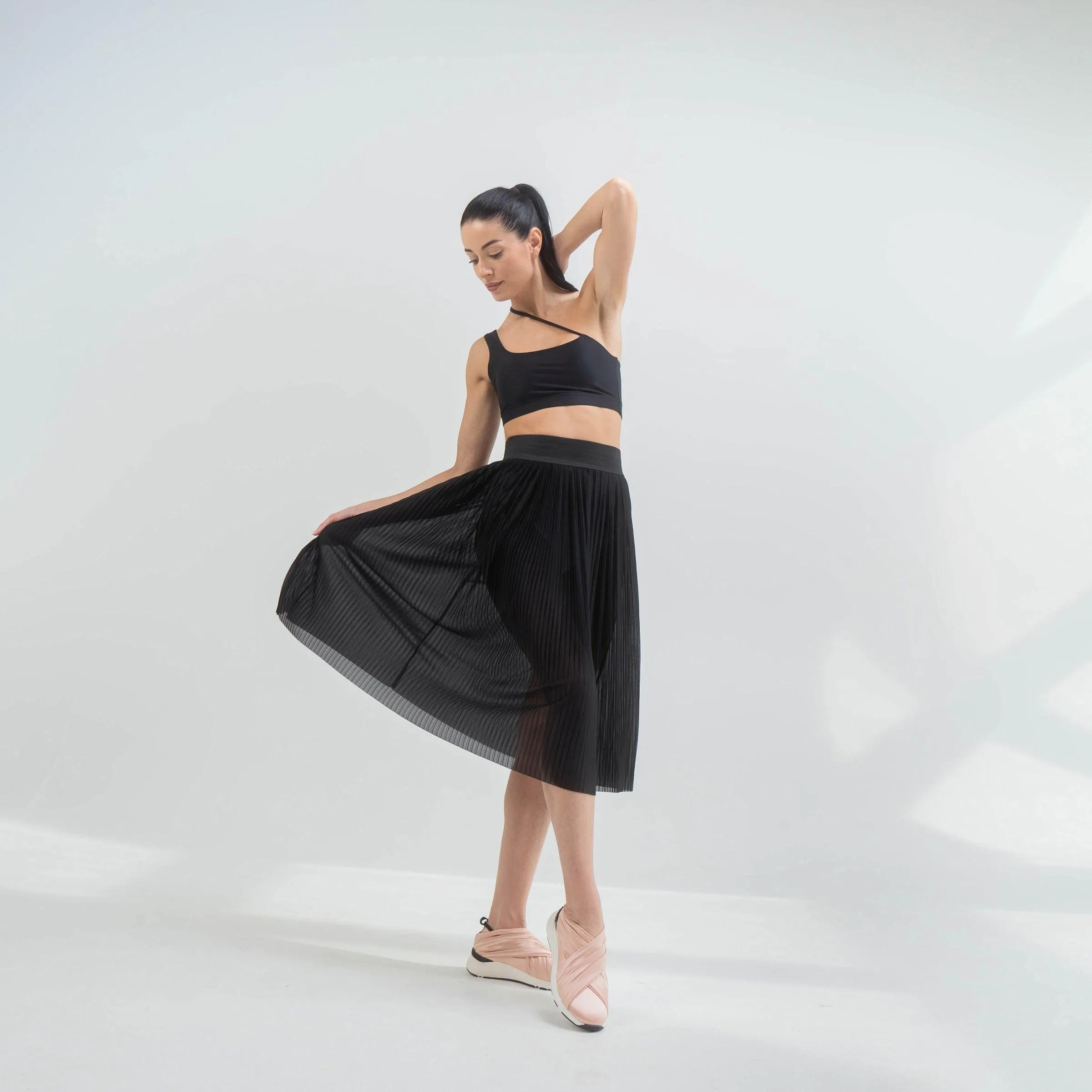 PLESSY MESH SKIRT