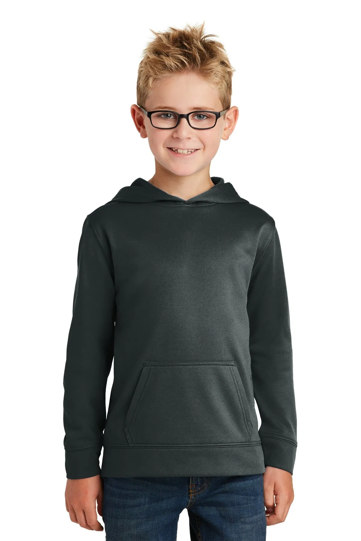 Port & Company®Youth Performance Fleece Pullover Hooded Sweatshirt. PC590YH