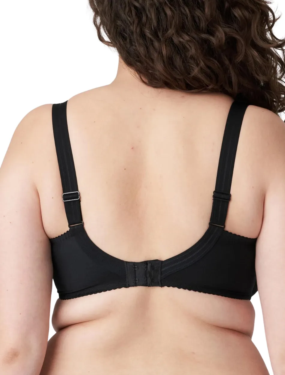 PrimaDonna Deauville Large Cups Full Cup Wire Bra in Black | Black PrimaDonna Full Cup Bra