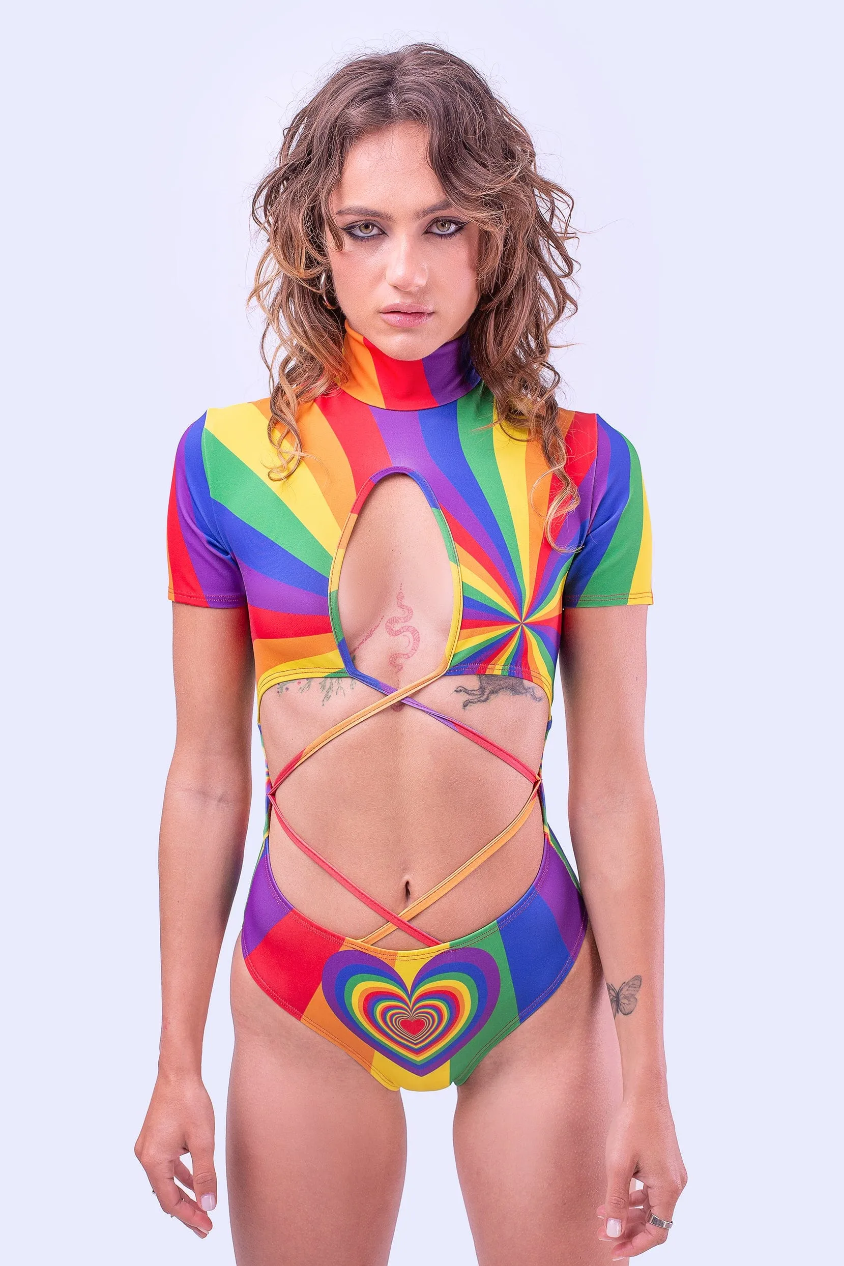 Prism Feel Strapped Bodysuit