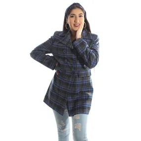 "Checked coat " -5987