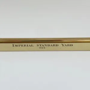 Rare First Year Governmental Standard Yard Measure by Bate London - 1824