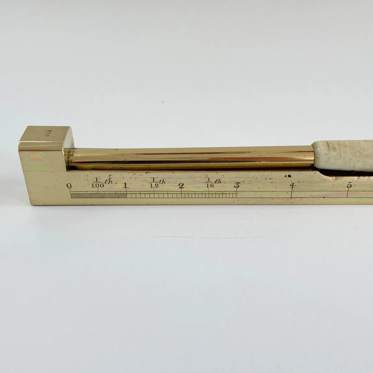 Rare First Year Governmental Standard Yard Measure by Bate London - 1824