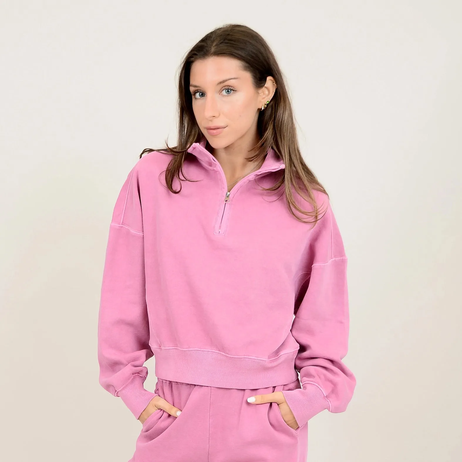 RDI Mailyn Fleece Long Sleeve Half-Zip Pullover