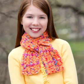 Red Heart Knit Funtastic Scarf