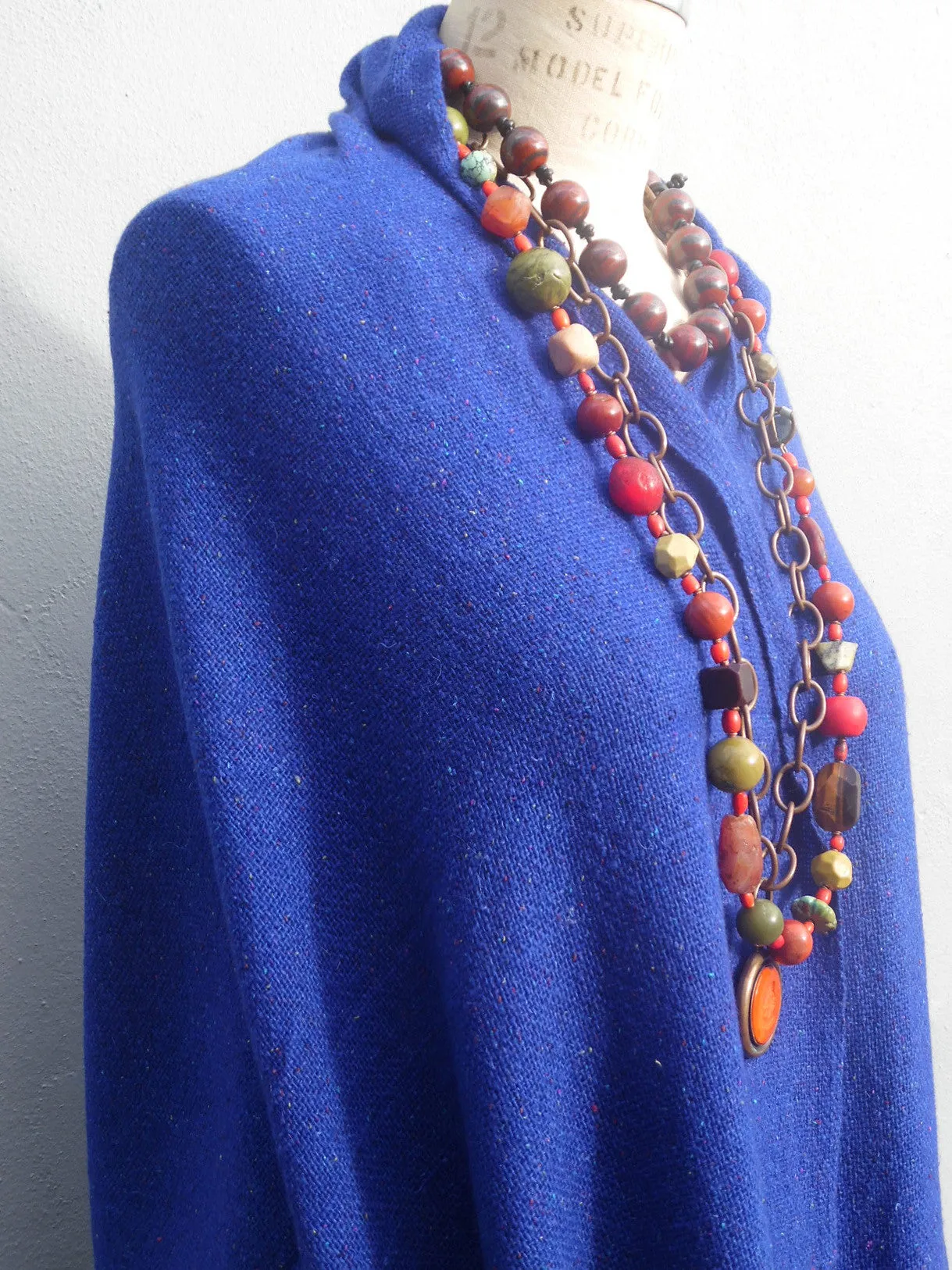 Scarf Silk And Cashmere Heather Unisex