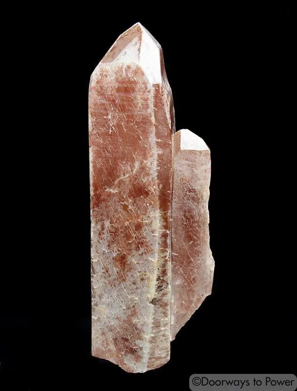 Scarlet Temple Rosetta Stone Starbary Lightning Strike Lemurian Crystal (RESERVED)