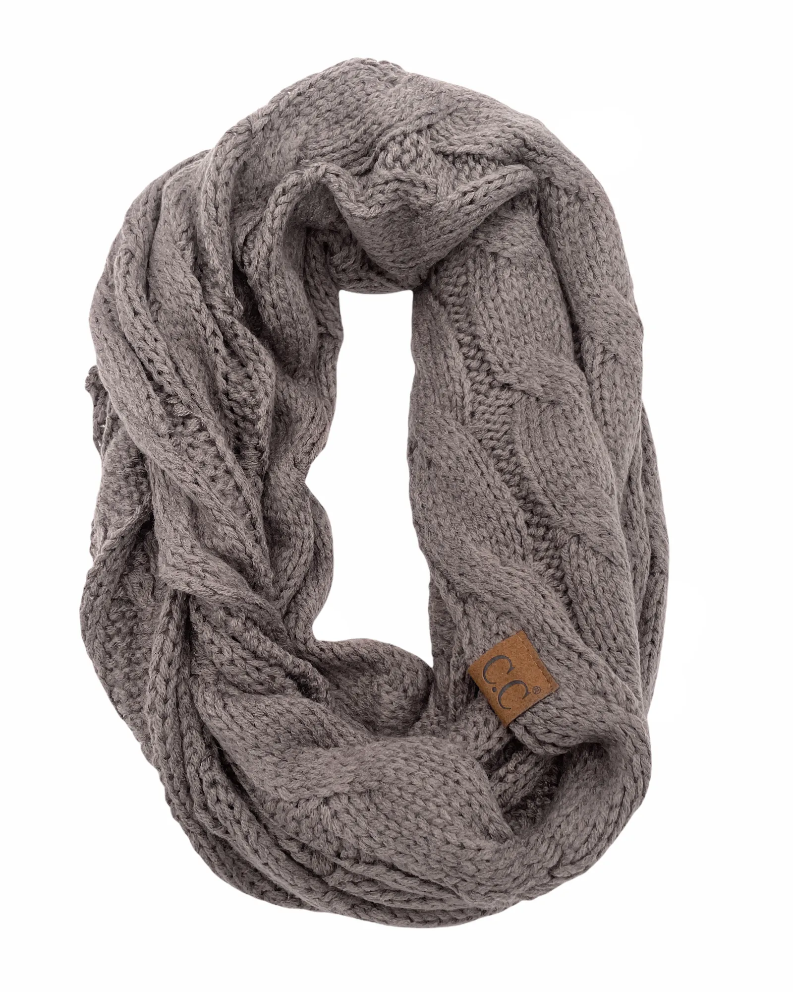 SF-800 Infinity Scarf Earth Grey