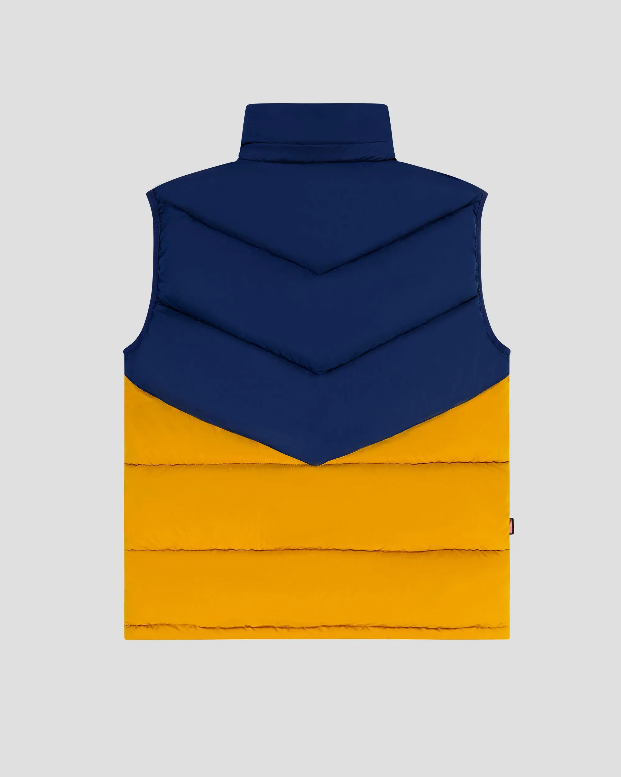 SG Puffer Vest - Mustard   Navy