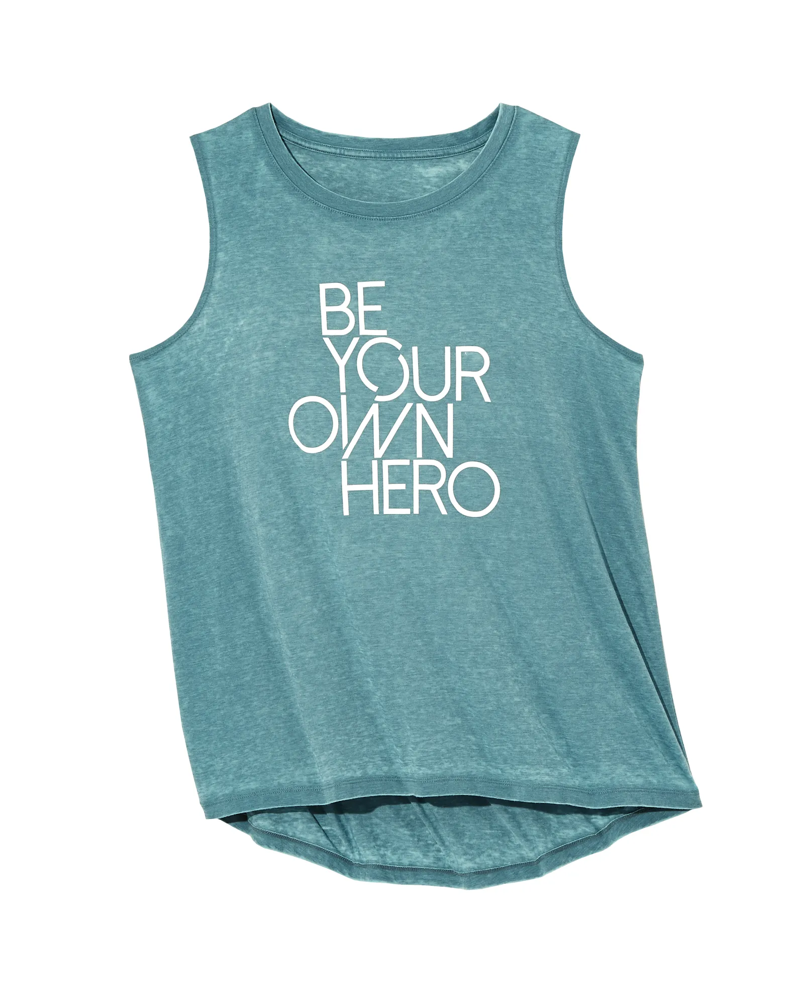 Sharon Tank | Teal / White