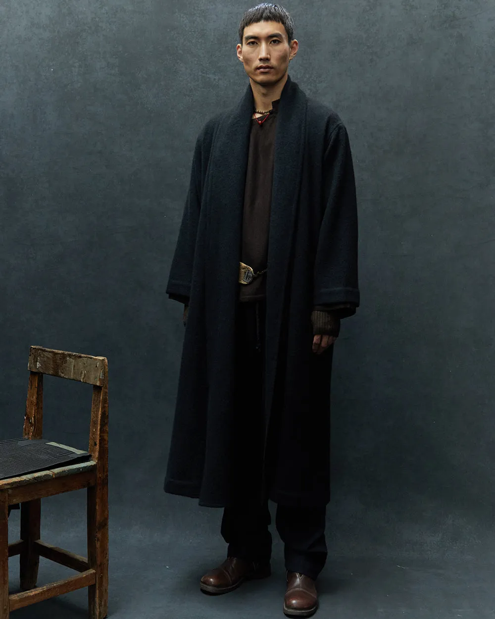 Shawl-Collar Coat (Men)