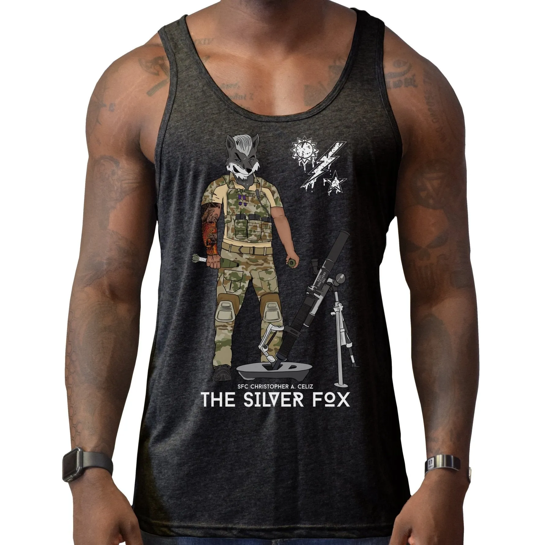 Silver Fox Celiz Men's Tank