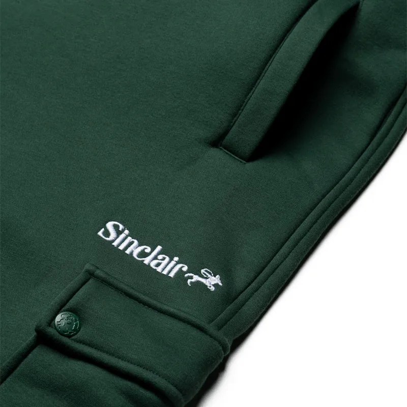 Sinclair Cargo Sweatpants - Forest Green