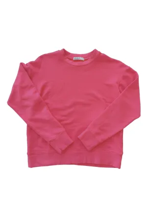 Softest Fleece Crew Neck Pullover, Hibiscus