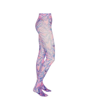 Stockings - Pink Swirl Art Print