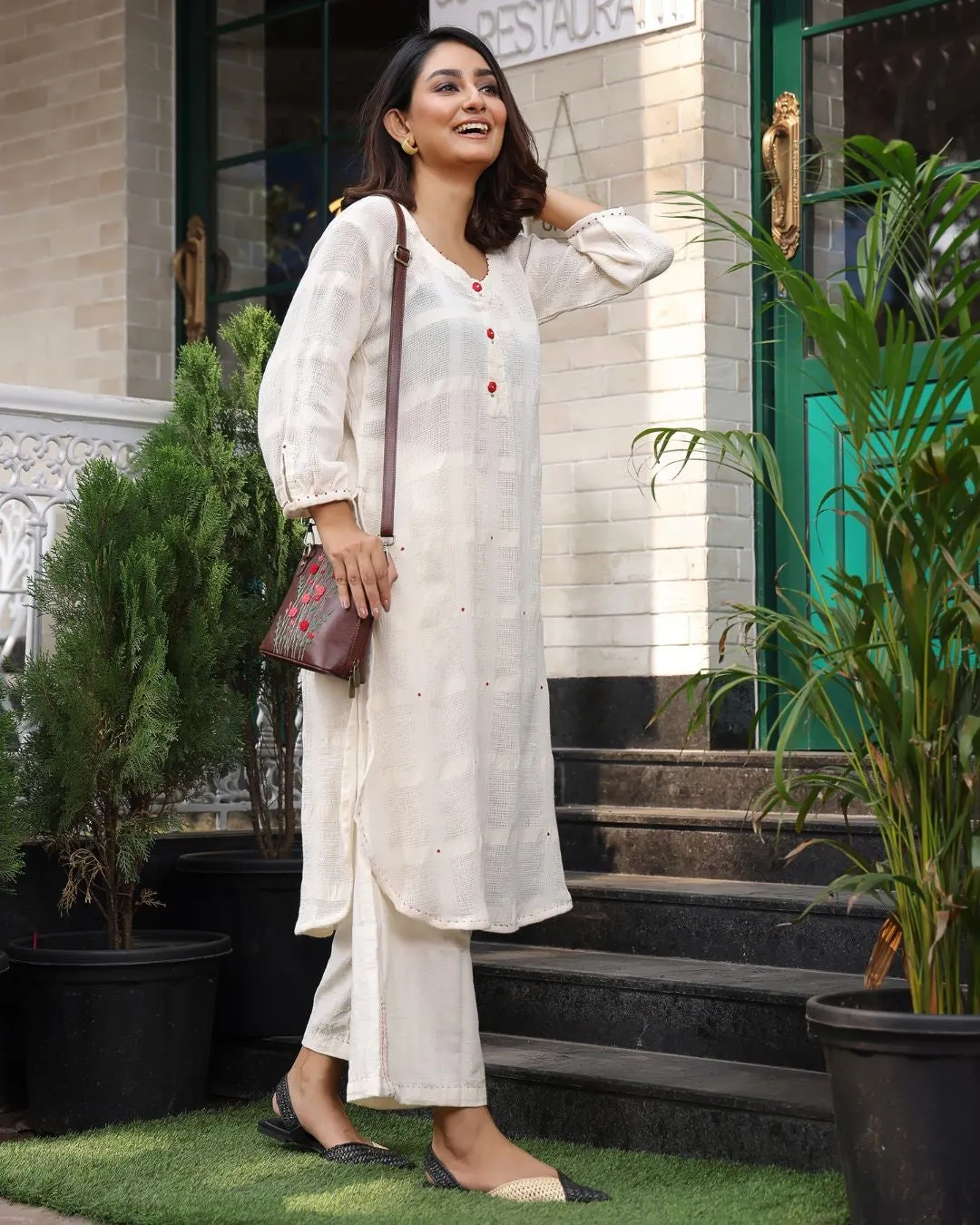 Tara Rose kurta set