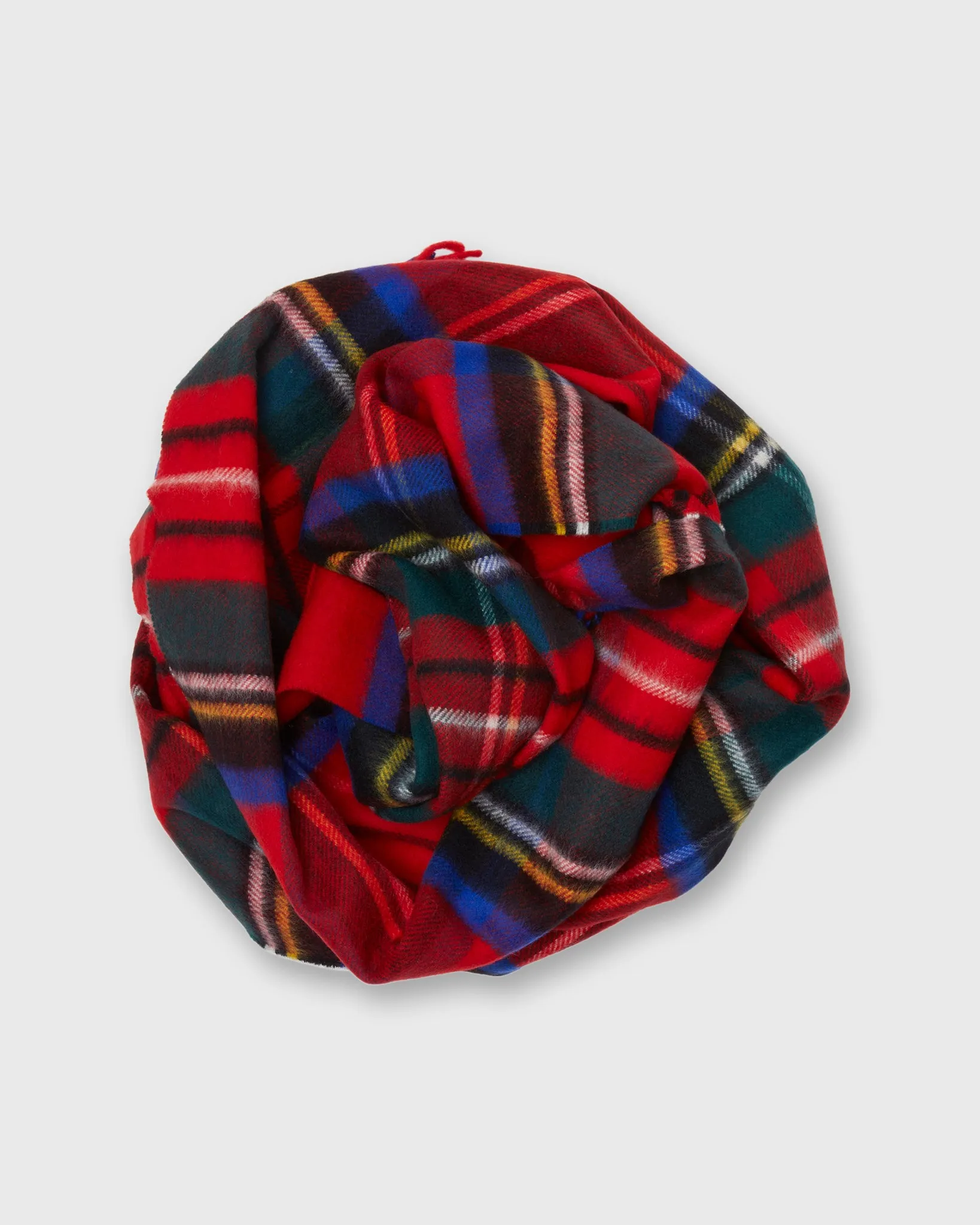 Tartan Merino Scarf in Royal Stewart