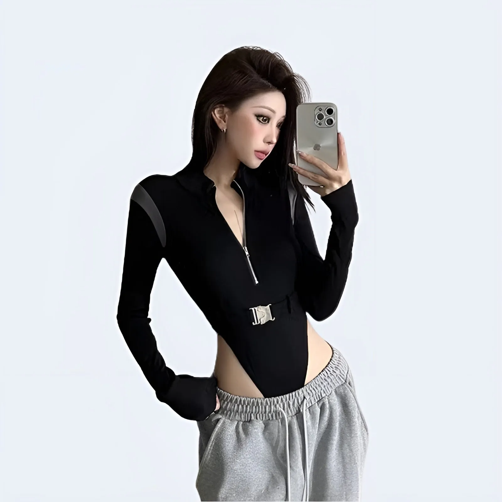 Techwear Buckle Bodysuit