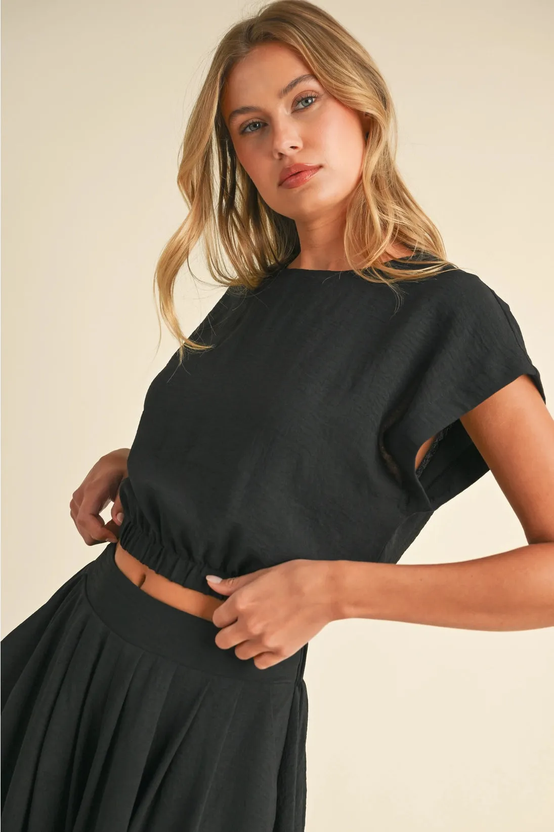 Tunic Crop Top