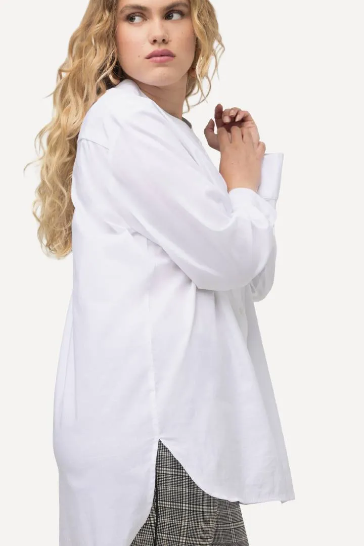 Ulla Popken Tunic Blouse in White