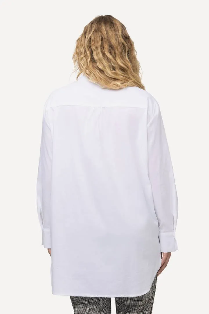 Ulla Popken Tunic Blouse in White