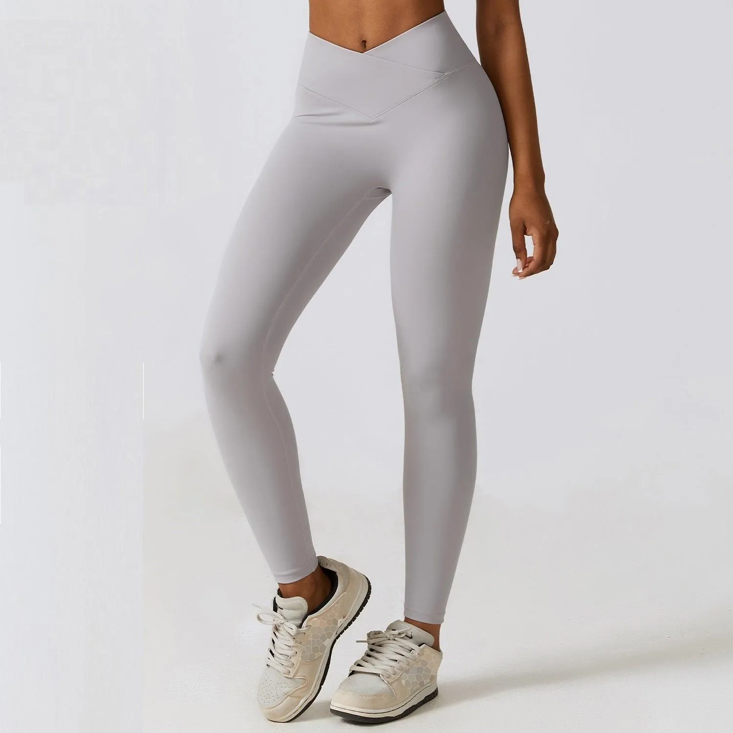 Uplifted Cross Waist Leggings