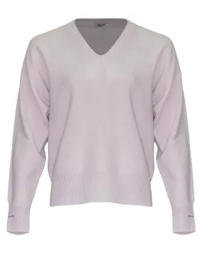 V-Neck Wool Blend Pullover