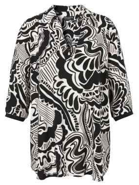 Via Appia Due Printed Shirt Tunic