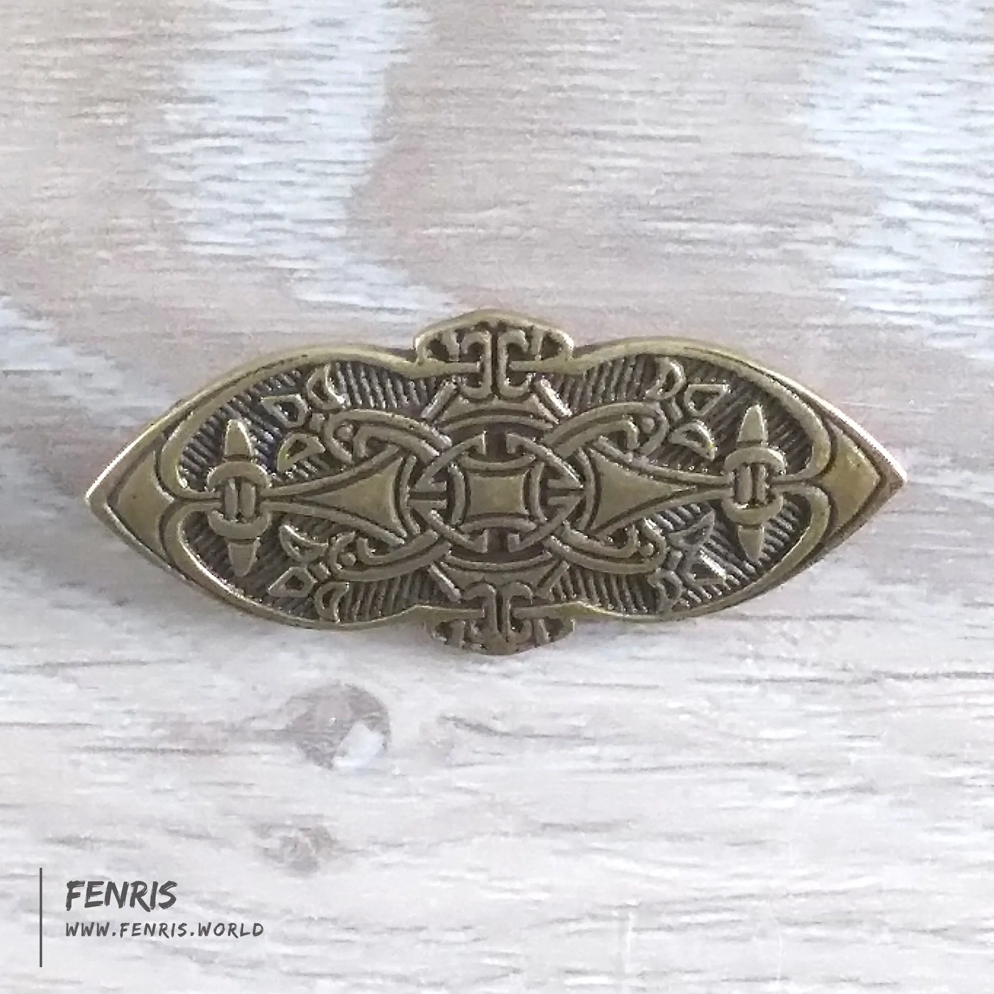 Viking Brooch Pin Bronze Norse Style