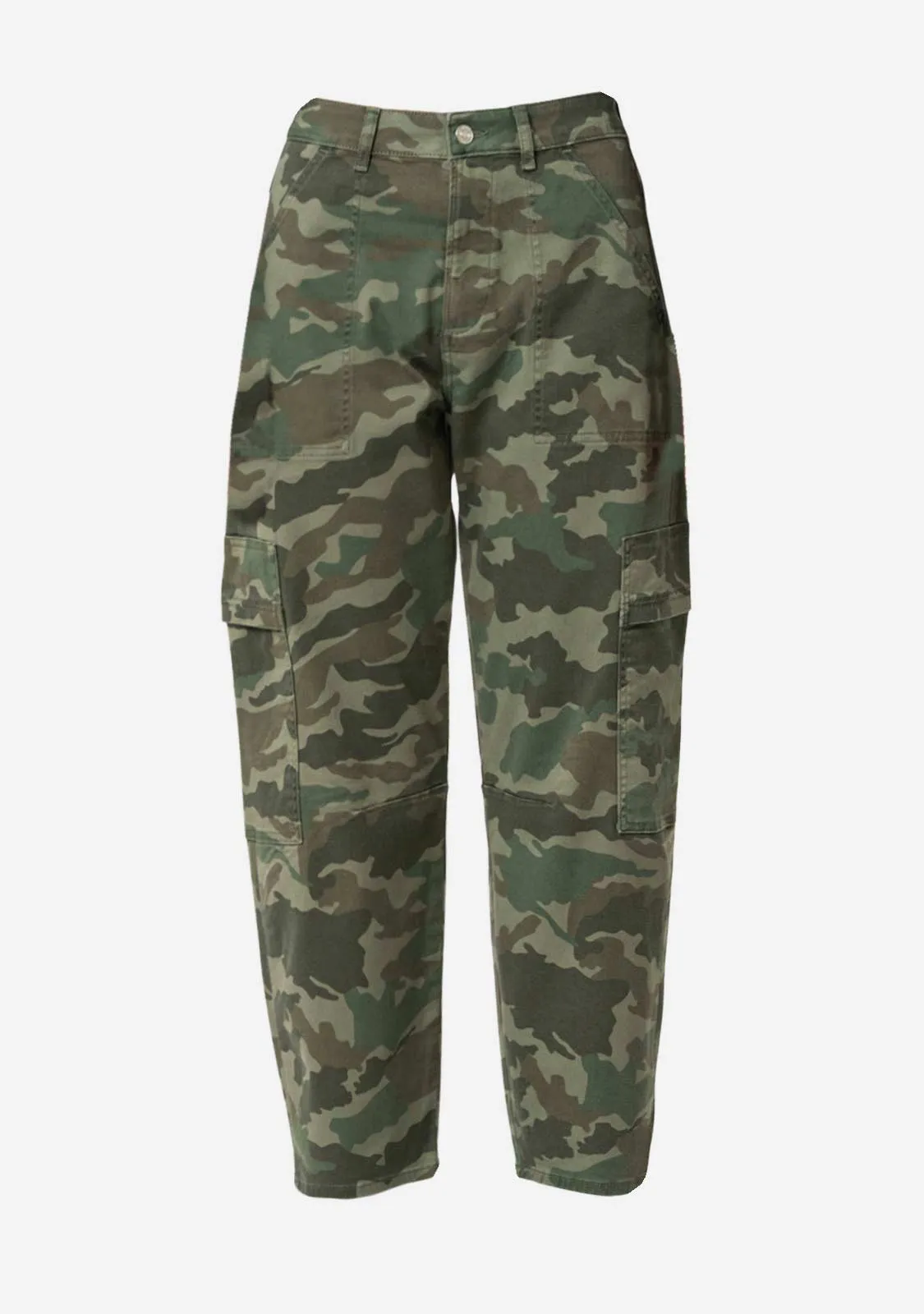 Vinnie Khaki Camo Twill