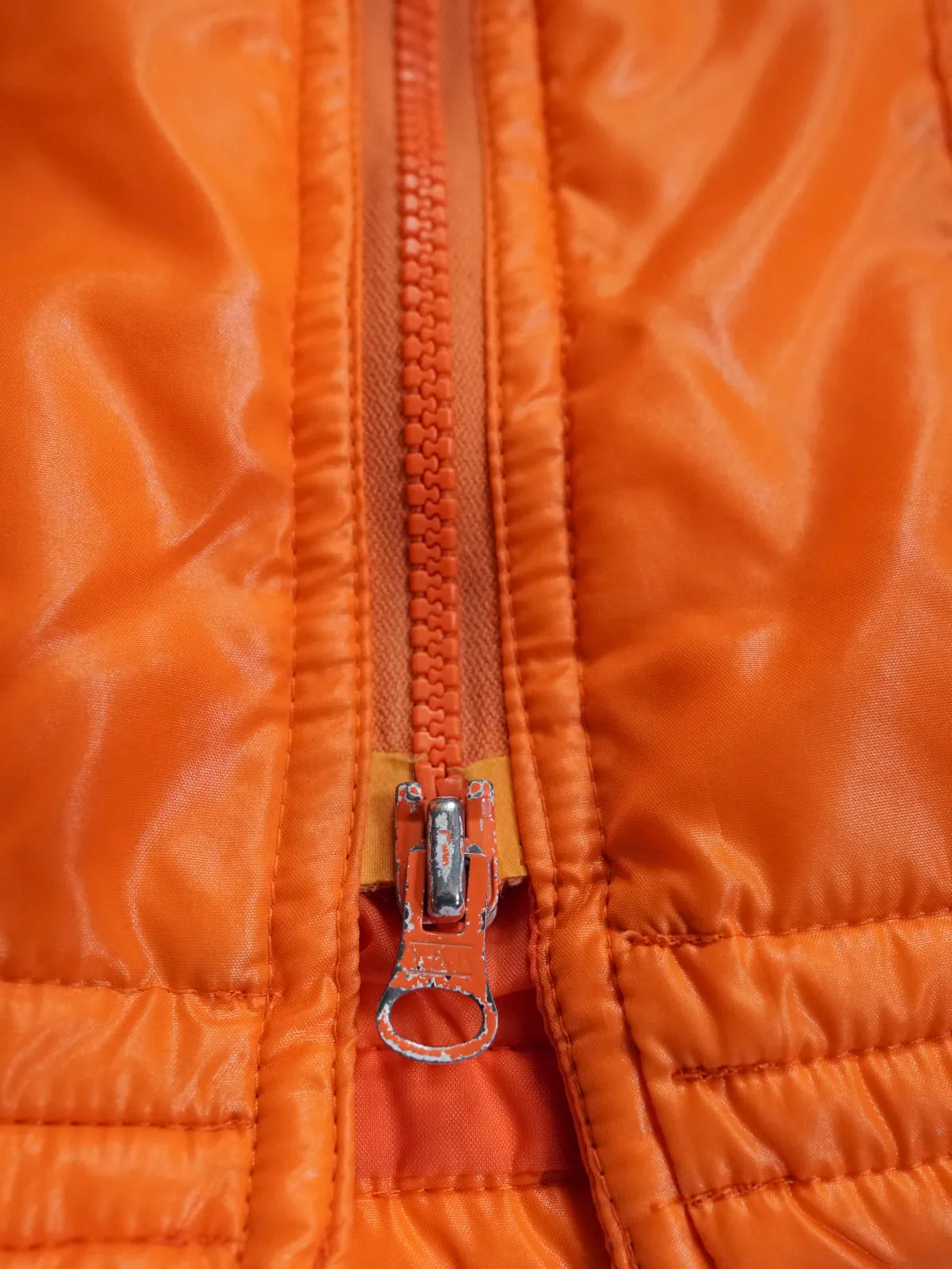 Vintage Sunset Orange Jacket