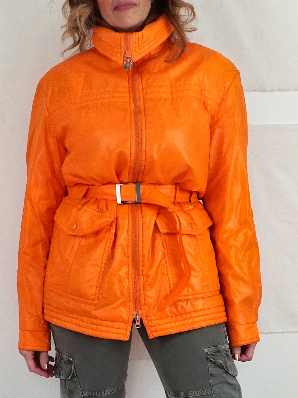 Vintage Sunset Orange Jacket