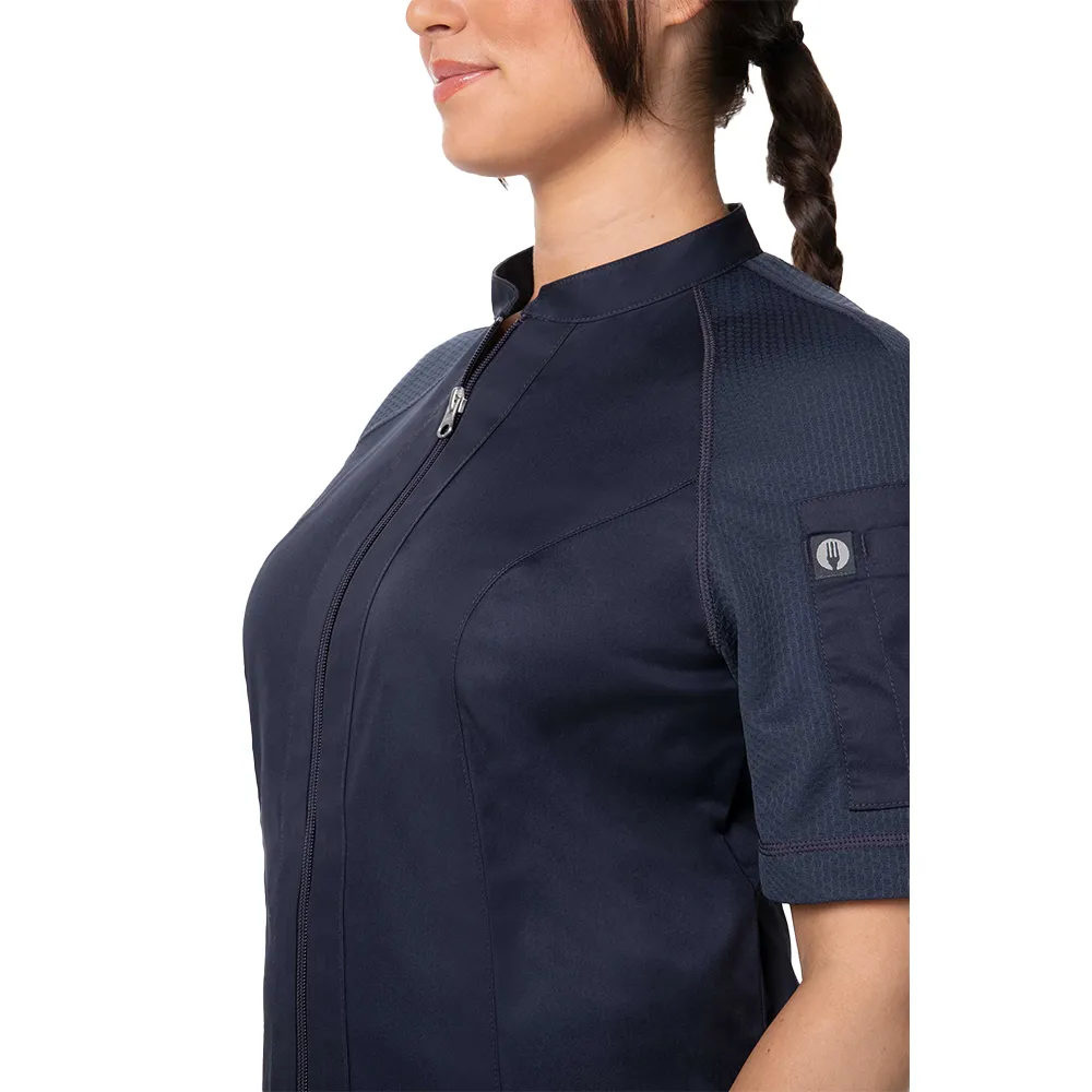 WOMEN ARCADIA CHEF COAT - Grey