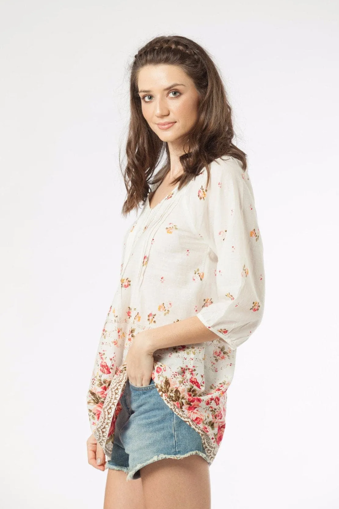 Women- Tunic in Floral Print CARISSA  Kaja